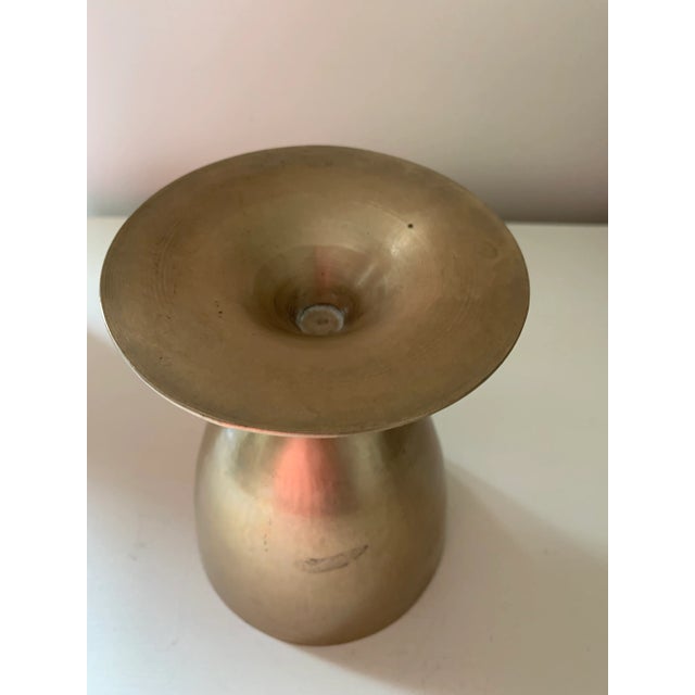 Brass Vintage Brass Chalice For Sale - Image 8 of 9