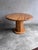 Wood Round Pine Dining Table, 1970s For Sale - Image 7 of 9