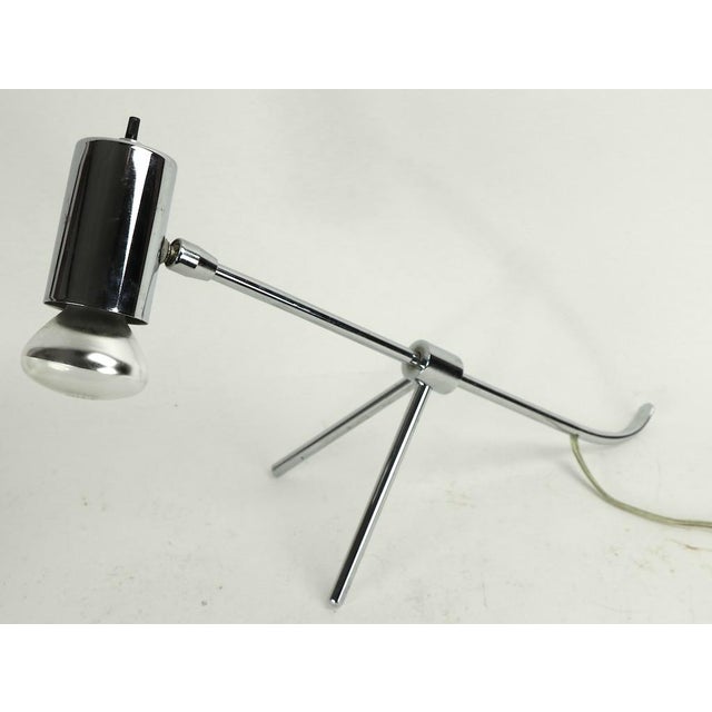 Adjustable Architectural Chrome Desk Lamp Chairish