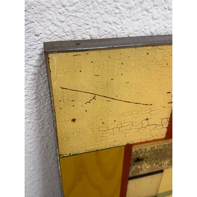 Yellow Circa 2010 Alex Garcia "Old Lady With Lipstick" Artwork For Sale - Image 8 of 12