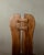 Brutalist Oak Dining Chairs with Sculptural High Backs by De Puydt, 1960s, Set of 4 For Sale - Image 12 of 18