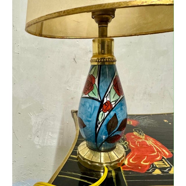 Vintage Art Deco Table Lamp, France, 1930s For Sale - Image 6 of 8