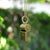 Metal Vintage 18k Gold Large Whistle Pendant Charm For Sale - Image 7 of 8