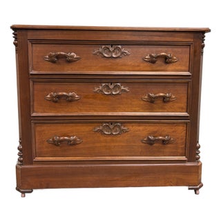Antique 19th Century Victorian Eastlake Dresser Commode For Sale