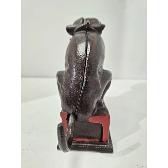 Bulldog-Shaped Money Box, 1980s For Sale - Image 3 of 9