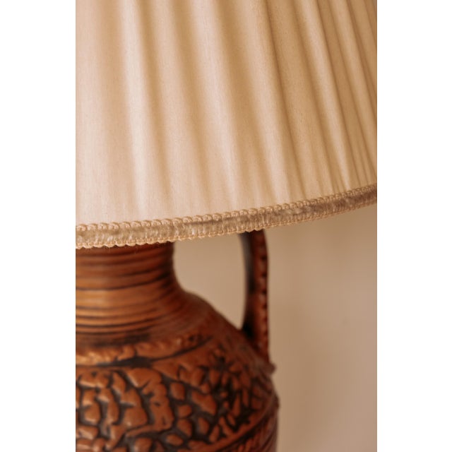Vintage Ceramic Vase Lamp, West Germany, 1970s For Sale - Image 6 of 13