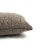 Mid-Century Modern F. Schumacher Cosmati Chenille in Smoke Pillow Cover - 12" X 20" Light Gray and Dark Gray Geometric Pattern Cushion Case For Sale - Image 3 of 5