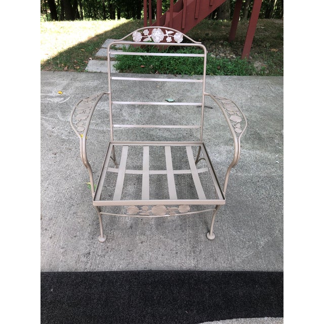 Vintage Woodward Wrought Iron Porch Furniture Set of 3 Chairish