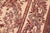 1990s Shabby Chic Trellis 1990's Pak-Persian Ivory/Red Wool Rug - 6'0'' X 9'3'' For Sale - Image 5 of 9