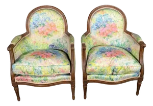 Late 19th Century Louis XVI Style Chairs- Set of 2