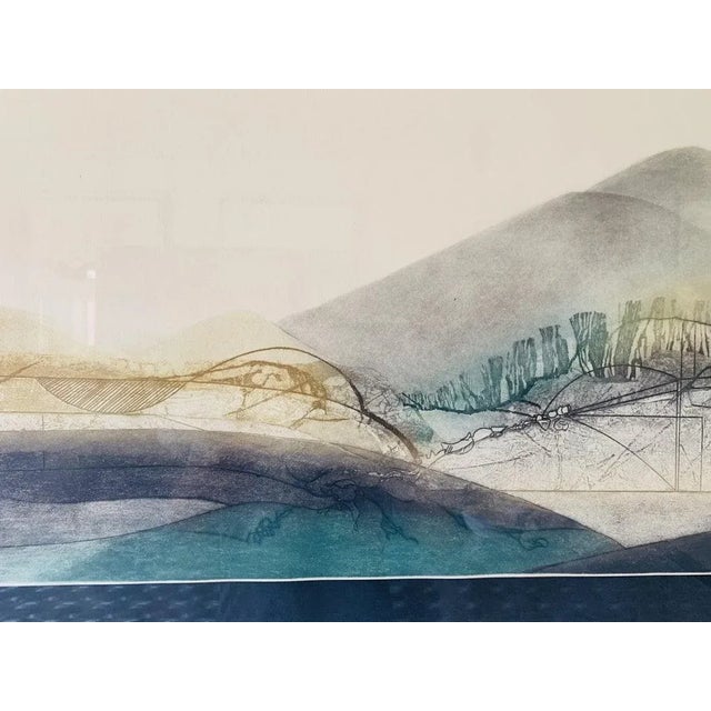 Crosscurrents II Artist Proof Print by Renata Zerner For Sale In Los Angeles - Image 6 of 13