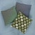 Mid-Century Modern Schumacher Ming Fret Velvet 22" Pillow in Navy For Sale - Image 3 of 4