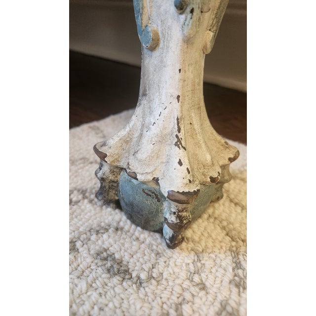 1940s French Louis XV–Style Hand-Painted Secretary Desk by Desbordes, Paris — Provenance Louis Louis Antiques, Greenwich For Sale - Image 15 of 18