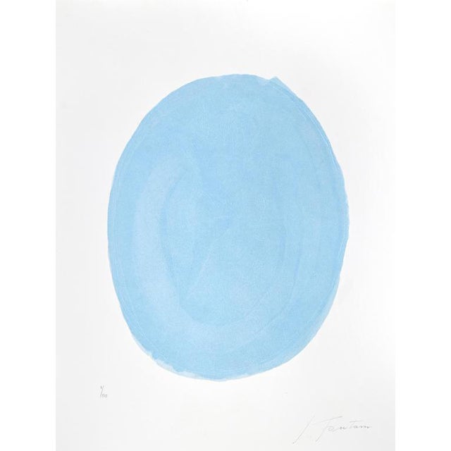 Lucio Fontana, Nudo Azzurro Etching, Edition 8/170, 1967, Etching For Sale