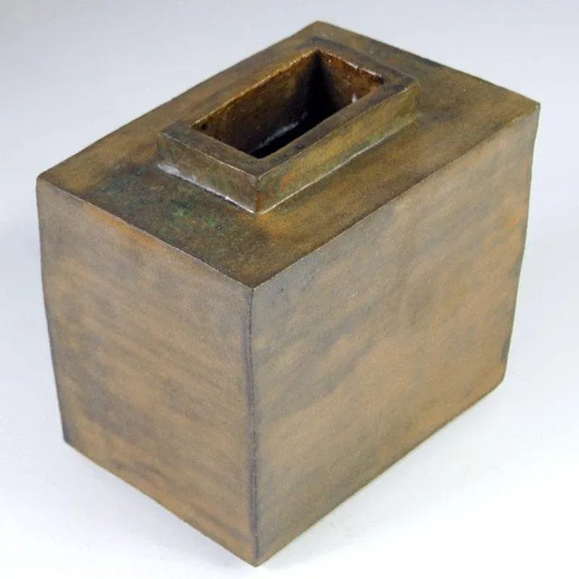 Ceramic Large Brutalist Pottery Vase, 1960s For Sale - Image 7 of 10