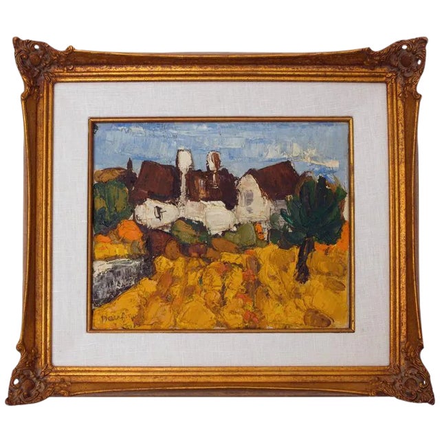 Impressionist Painting by French Artist Jacques Daufin For Sale