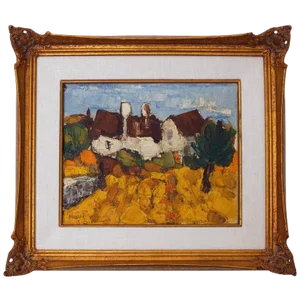 Impressionist Painting by French Artist Jacques Daufin