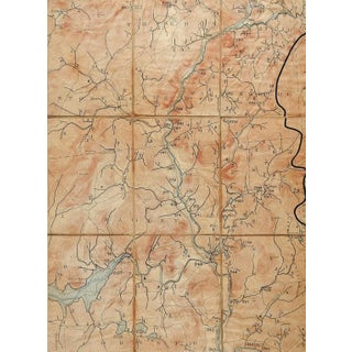 Luzerne New York 1903 Us Geological Survey Folding Map For Sale