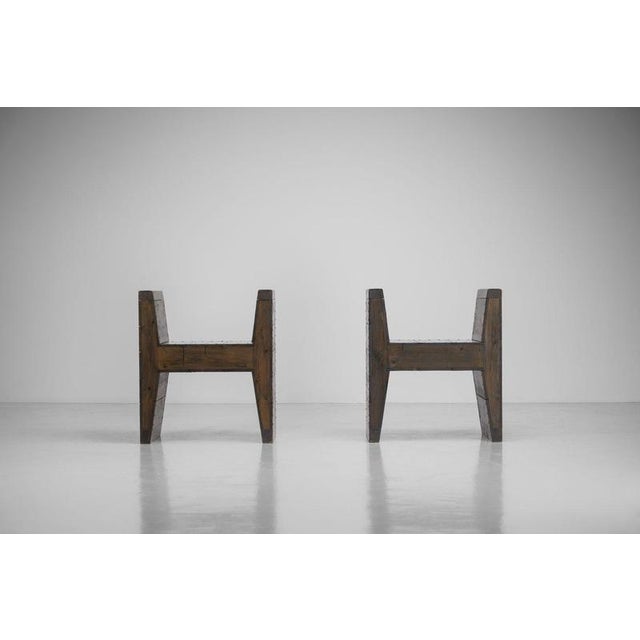 Vintage H Stools by Jan de Jong, 1964 For Sale - Image 9 of 18