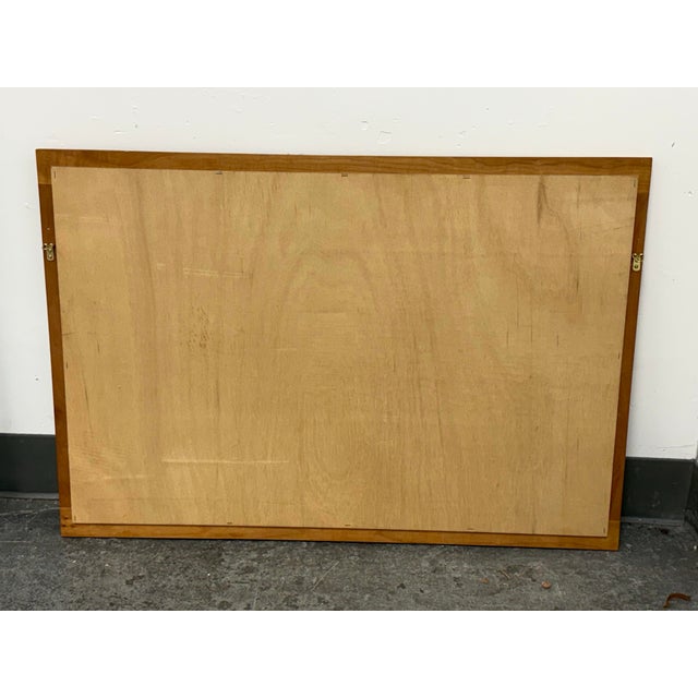 Contemporary Beveled Glass Wall Mirror For Sale - Image 12 of 12