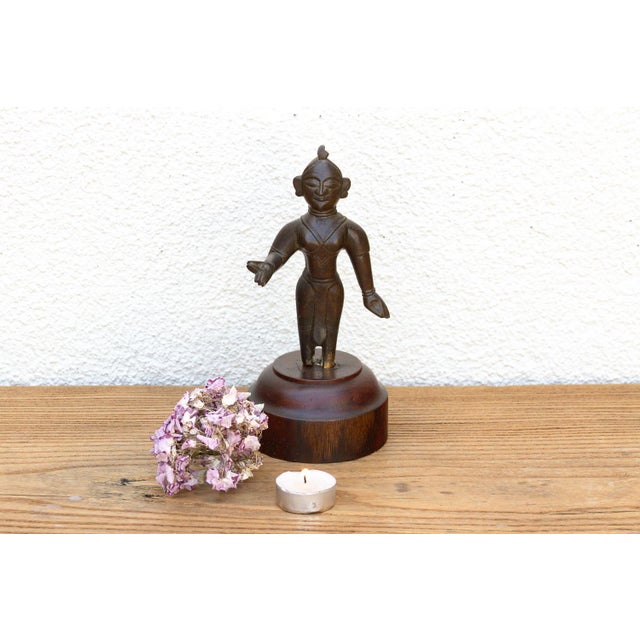 Antique Mounted Jain Yaksha Guardian For Sale - Image 9 of 9