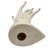 1950s California Pottery White Pink Figurative Female Hand Ring Holder For Sale In Los Angeles - Image 6 of 8