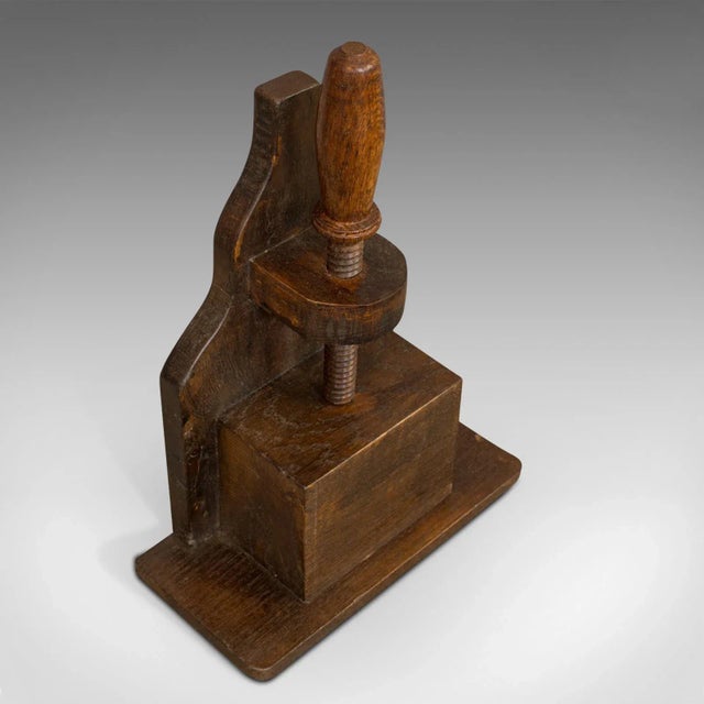 Late 19th Century Victorian Antique Screw Press Nutcracker For Sale - Image 6 of 9