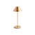 Metal Alluna Cordless Led Lamp 14" - Champagne/Gold For Sale - Image 7 of 8