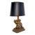 Petit Indian Figural Elephant Decorative Table Lamp For Sale