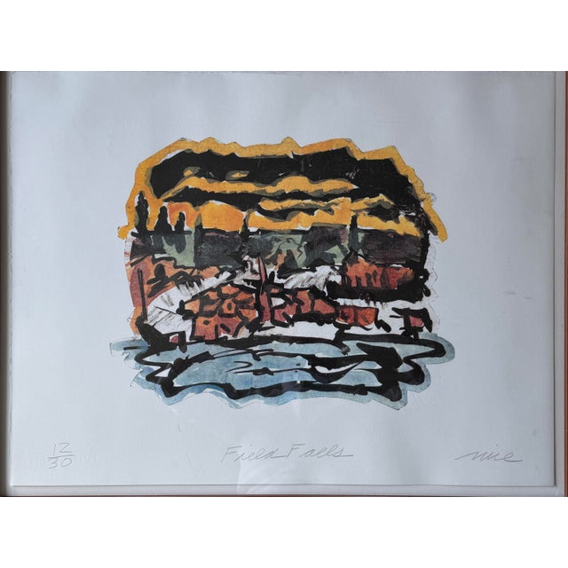 "Field Falls" is a masterful example of Don Nice's "New Realist" vernacular. A titan of 20th-century American art with...