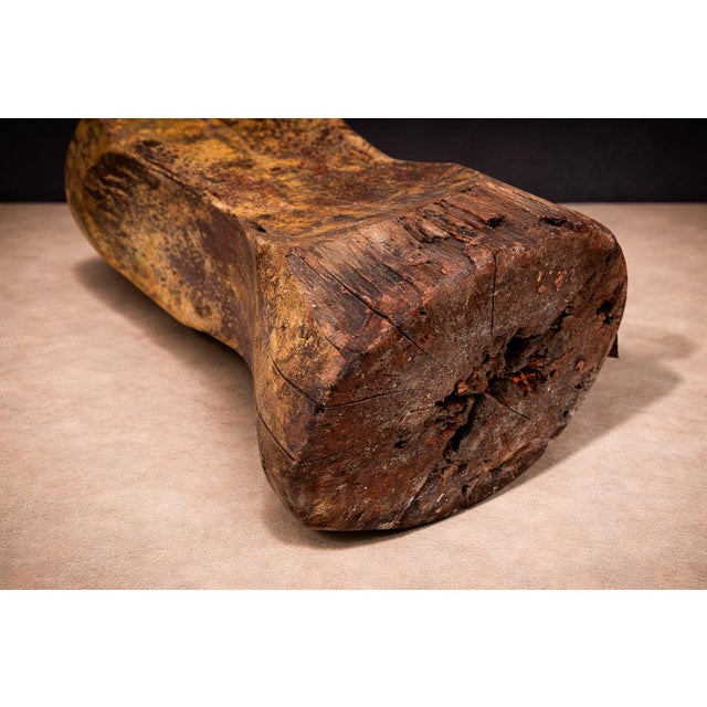 Wood Set of Three Stools in Pequi Hardwood, Jose Zanine Caldas, 1970s For Sale - Image 7 of 8