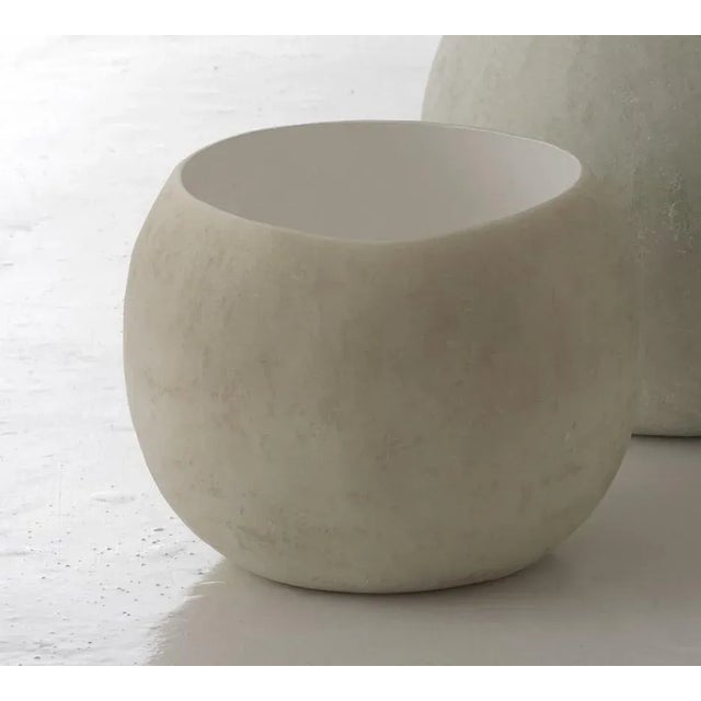 Bulbo vase by Imperfettolab Dimensions: Ø 47 x H 42 cm Materials: Raw material