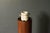 Vintage Sculptural Scandinavian Walnut and Glass Accent Table Lamp For Sale - Image 15 of 15