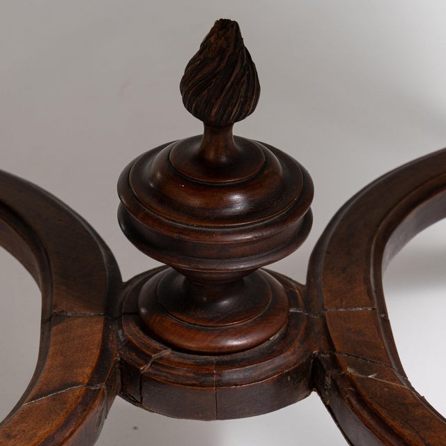 Wood 19th Century France Rich Mahogany Mahogany Side Table For Sale - Image 7 of 11
