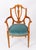 Antique Shield Back Satinwood Dining Chairs from Cowtan & Sons, 19th Century, Set of 8 For Sale - Image 4 of 18