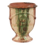 Vintage French Anduze Planter For Sale