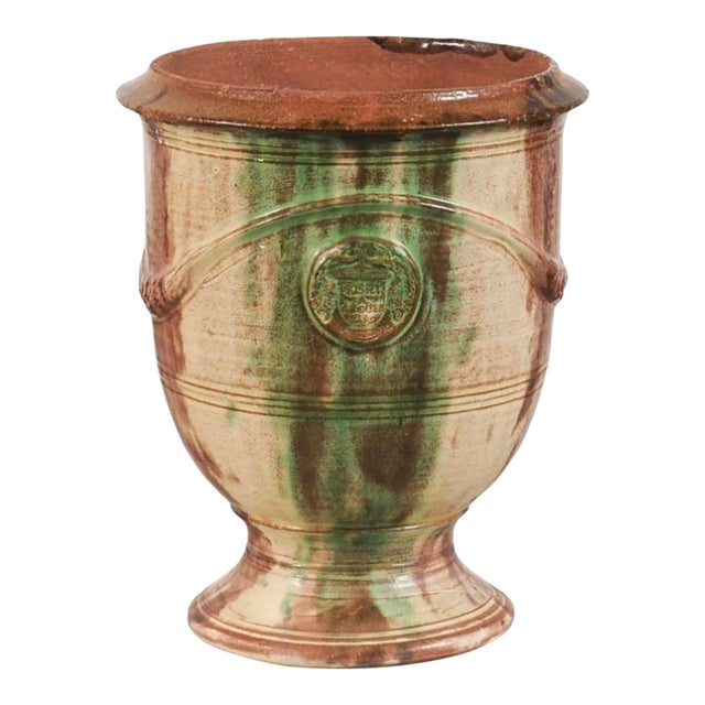 Vintage French Anduze Planter For Sale