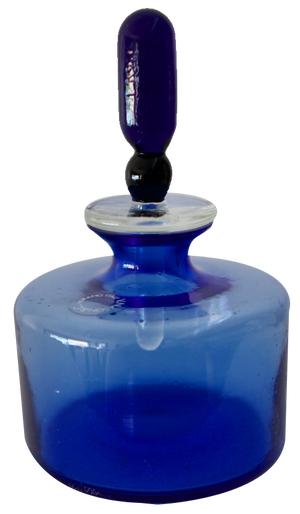 Murano Glass Perfume Bottle by V. Nason & Co., Italy, 1980s
