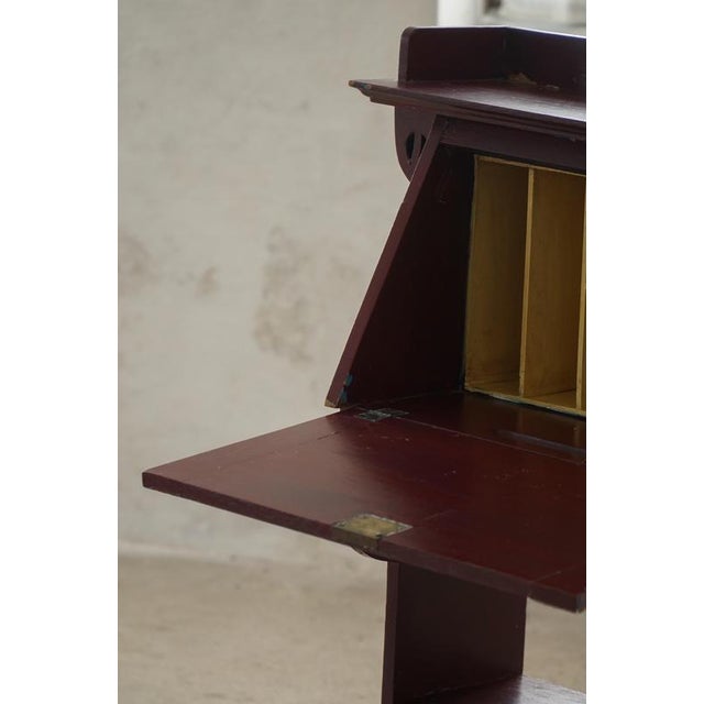 Vintage Drop-Front Painted Secretaire, 1920s For Sale - Image 12 of 18