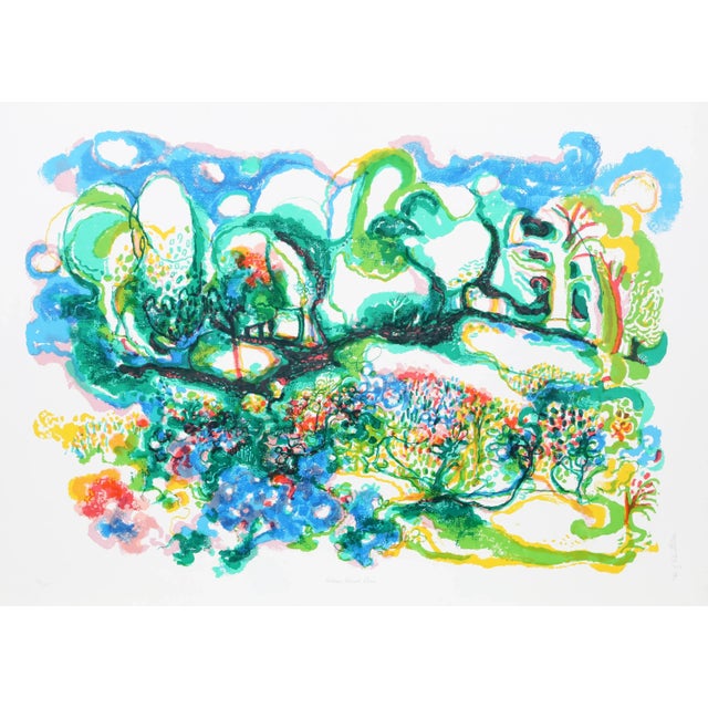 Artist: Ronald Julius Christensen, American (1923 - 1999) Title: Willow Brook Road Year: 1980 Medium: Lithograph, signed...