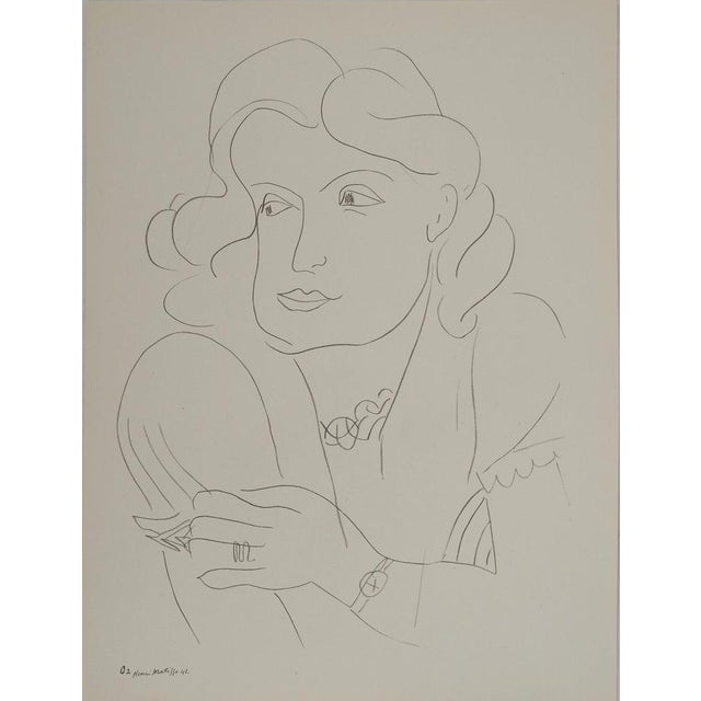 Henri Matisse, La muse distraite, Lithograph For Sale - Image 6 of 6