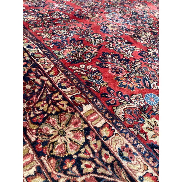 Vintage Sarouk Rug, 1920s For Sale - Image 15 of 18