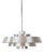 Vintage Nova Pendant Lamp in Aluminum by Jo Hammerborg for Fog and Mørup, 1963 For Sale