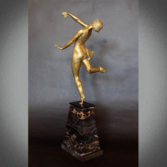 1920s Joe Descomps, Bacchante, 1920s, Bronze For Sale - Image 5 of 6