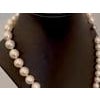 Vintage Cultured Akoya Pearl Necklace Length 17" , 18 Karat White Gold Clasp For Sale - Image 16 of 18