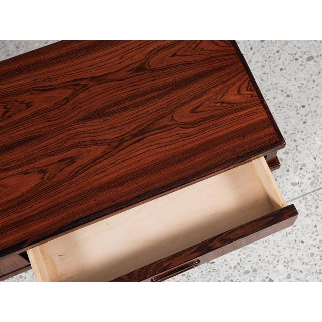 Mid-Century Danish Chest of 2 Drawers in Rosewood, 1960s For Sale - Image 6 of 9