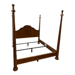 Ferguson Copeland Venetian Painted Sorrento Poster King Size Bed For Sale