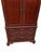 Brown 1990s Thomasville Collectors Cherry Dresser High Chest on Chest Armoire Wardrobe For Sale - Image 8 of 12
