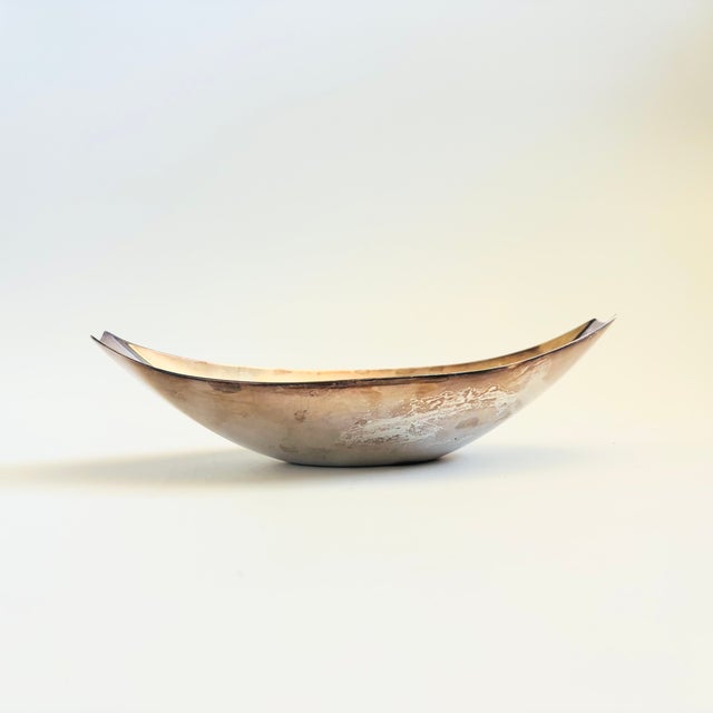 Reed and Barton Mid Century Silverplate Bowl by Reed and Barton For Sale - Image 4 of 10