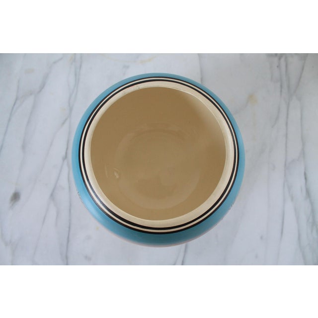 Vintage Native American Navajo Pottery Bowl Signed For Sale - Image 9 of 10